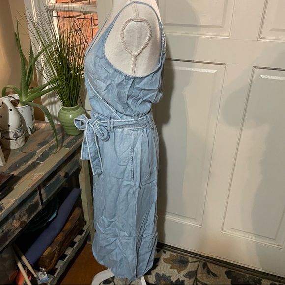 Anthropologie Blue Midi Dress - Picture 4 of 7